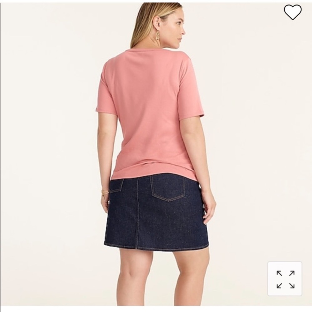 J. Crew perfect T-shirt bundle in blue, pink and dusty rose - Picture 5 of 14